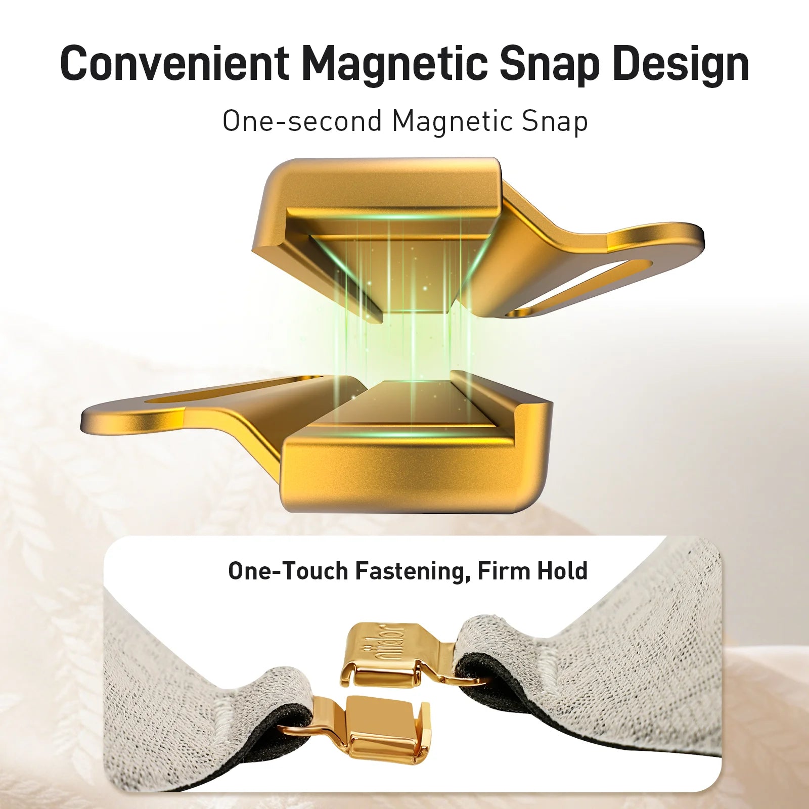 Patterned Magnetic Clasp Adhesive Bra - Image 6