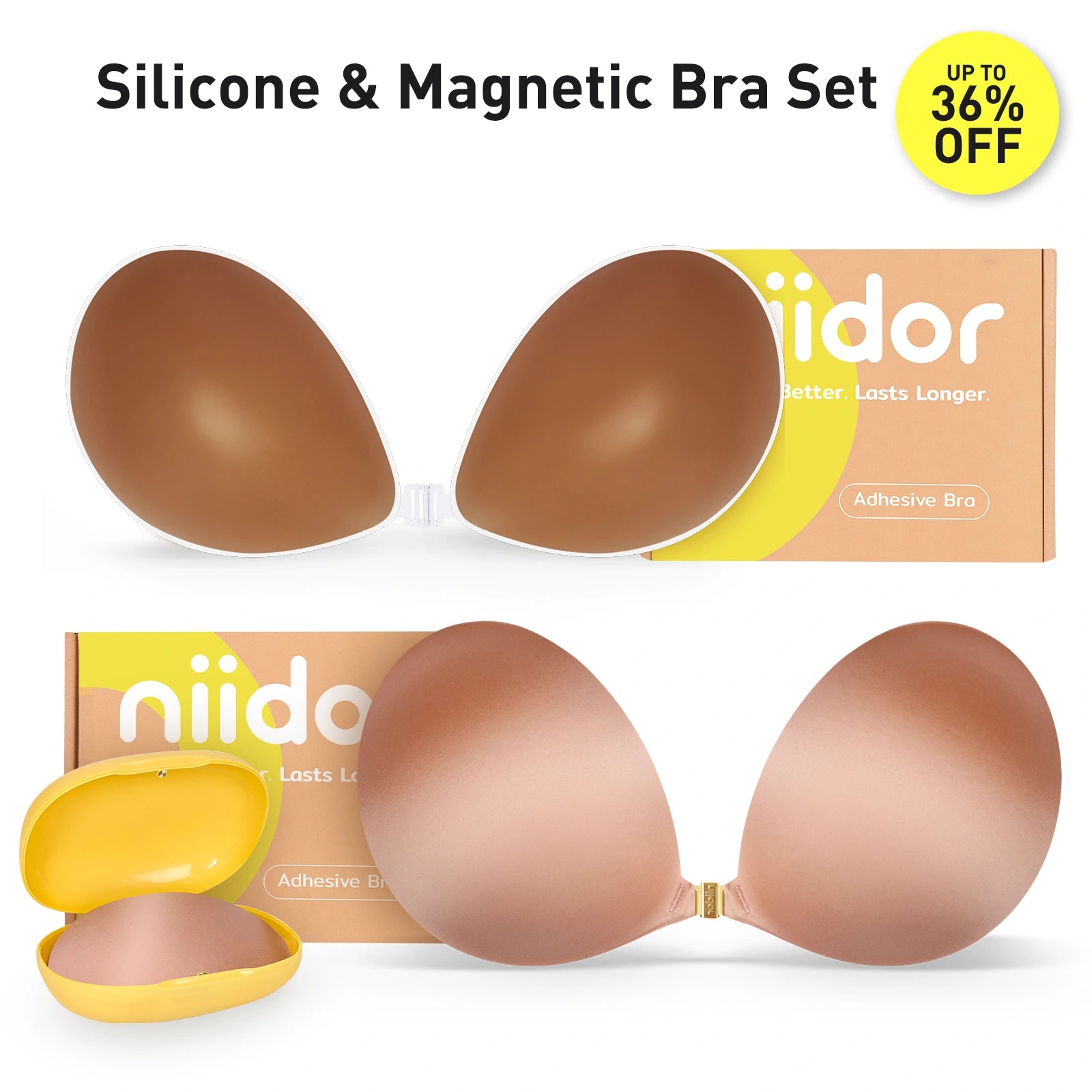 Niidor Silicone & Magnetic Bra Set - Image 11