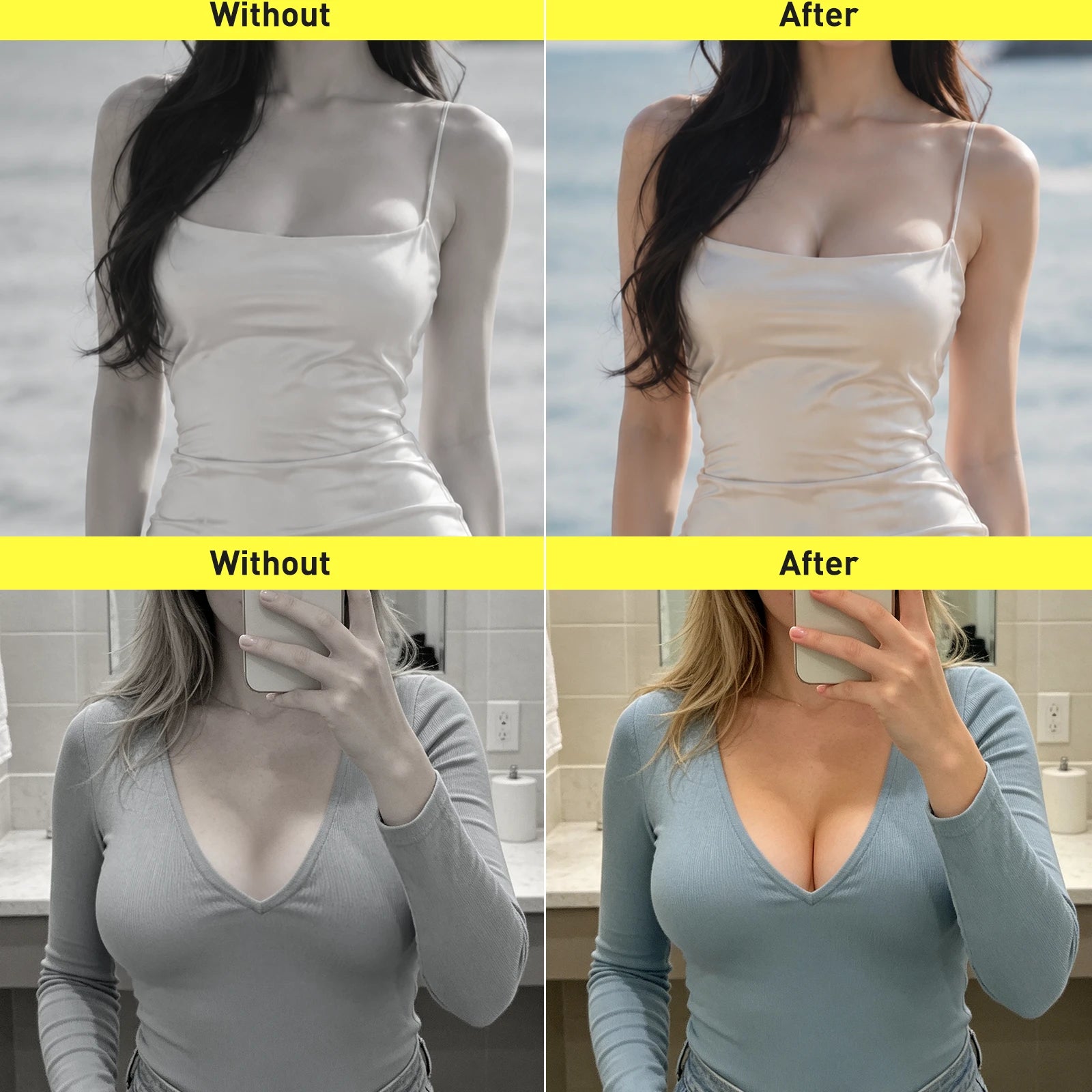 Niidor Silicone & Magnetic Bra Set - Image 9