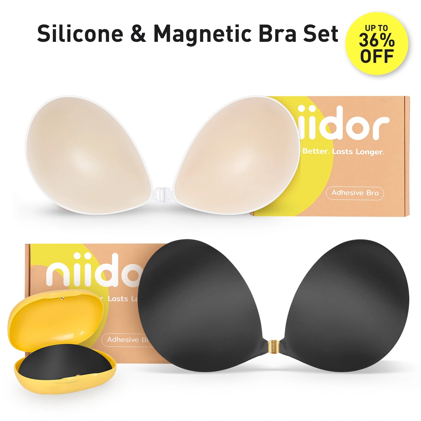 Niidor Silicone & Magnetic Bra Set - Image 10