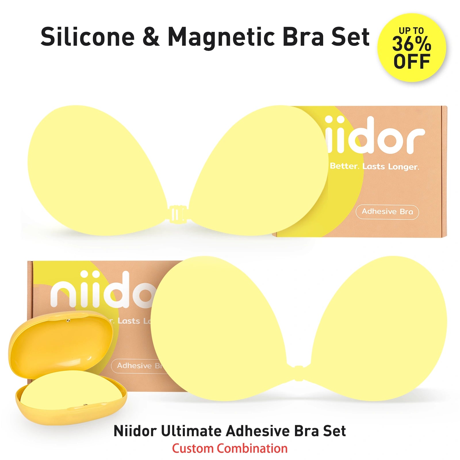 Niidor Silicone & Magnetic Bra Set - Image 13