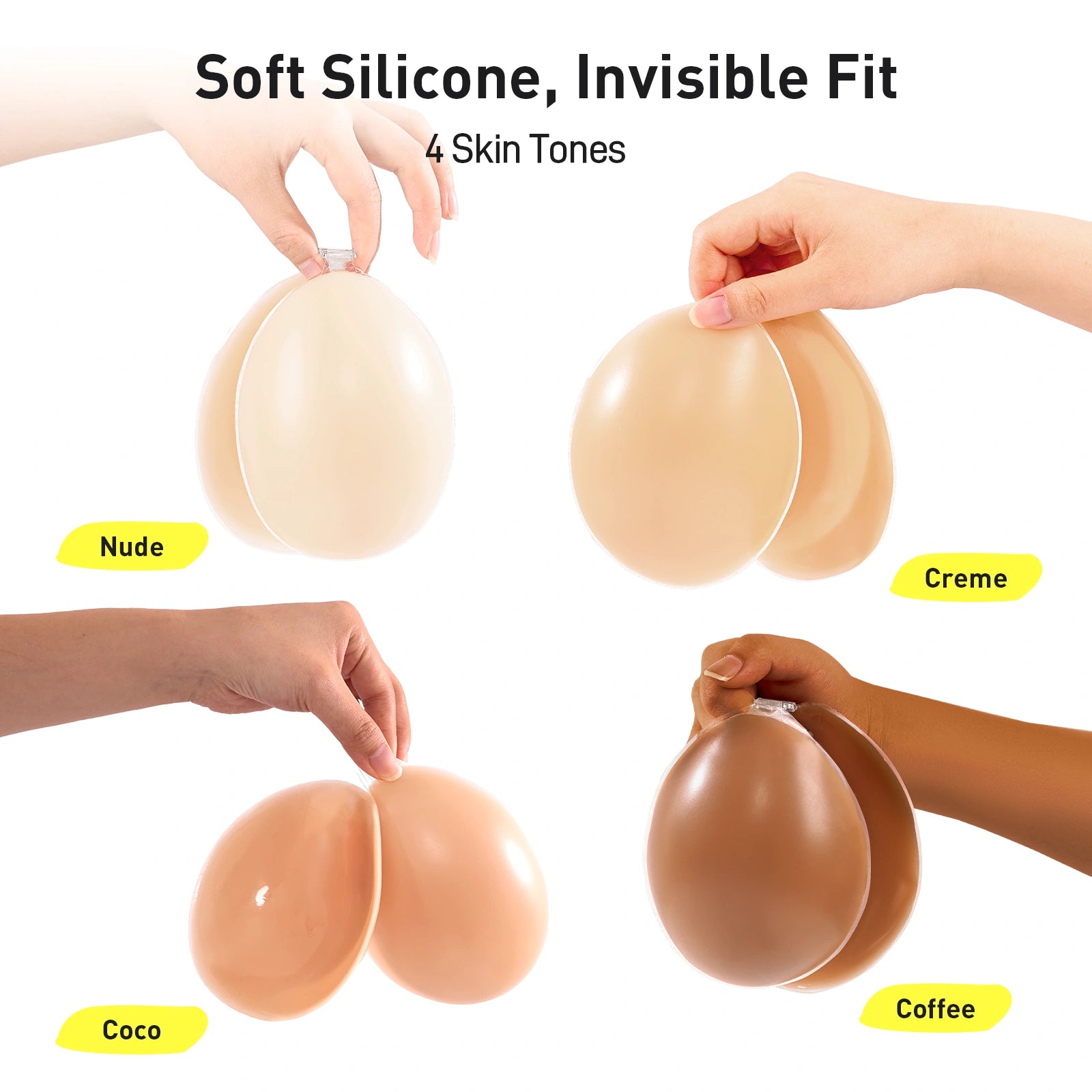 Niidor Silicone Bra & Inserts Set - Image 5