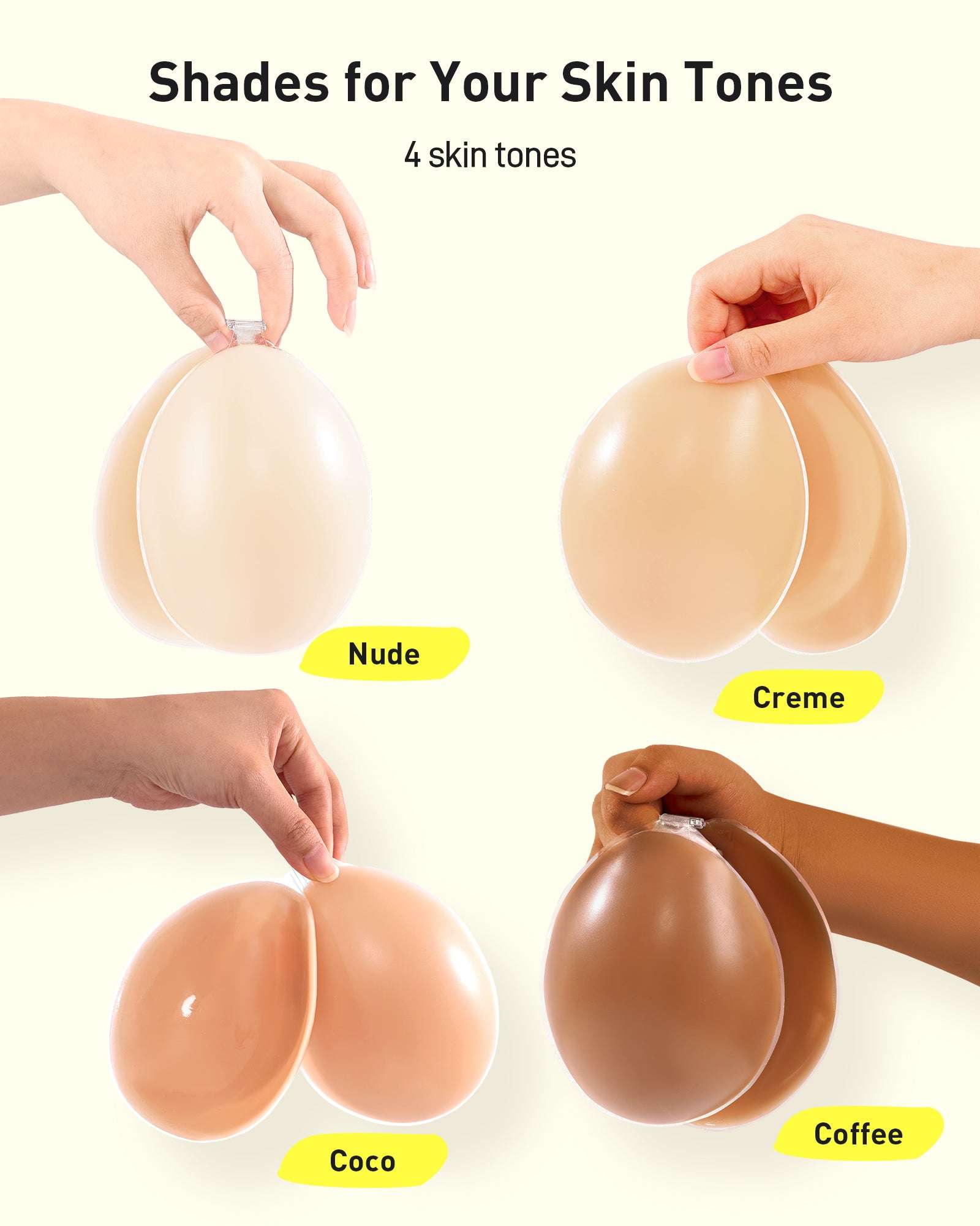 Silicone Adhesive Bra - Image 5