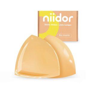 Double-sided adhesive large insert pad