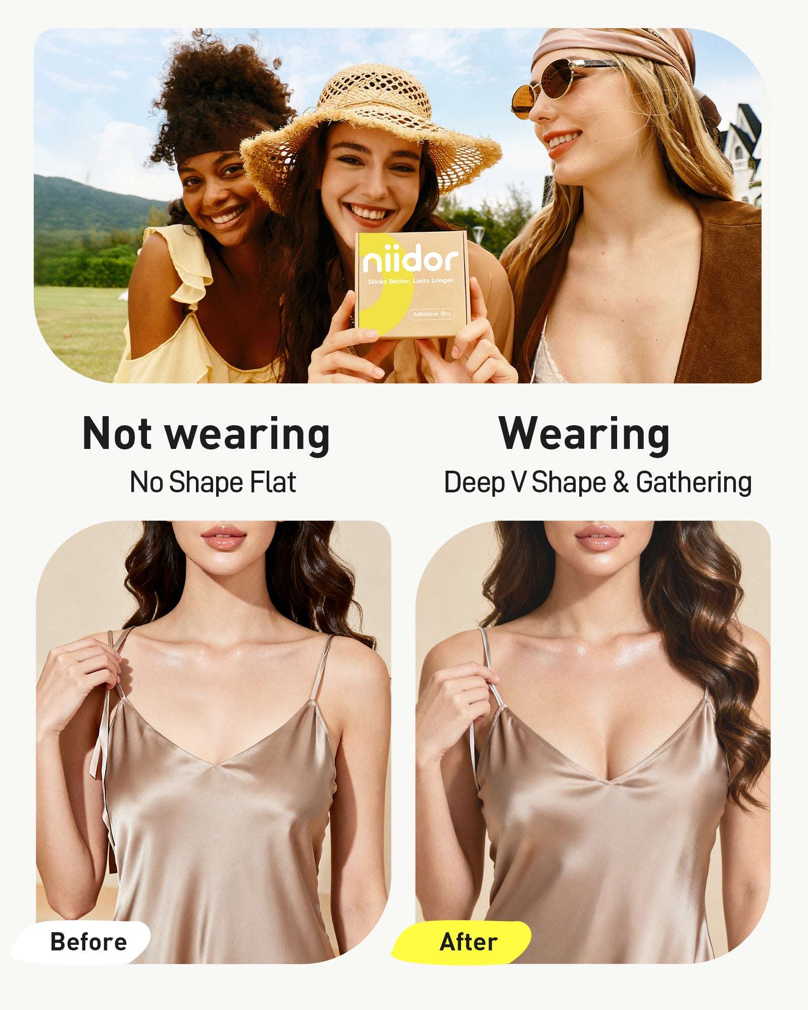 Silicone Adhesive Bra - Image 3